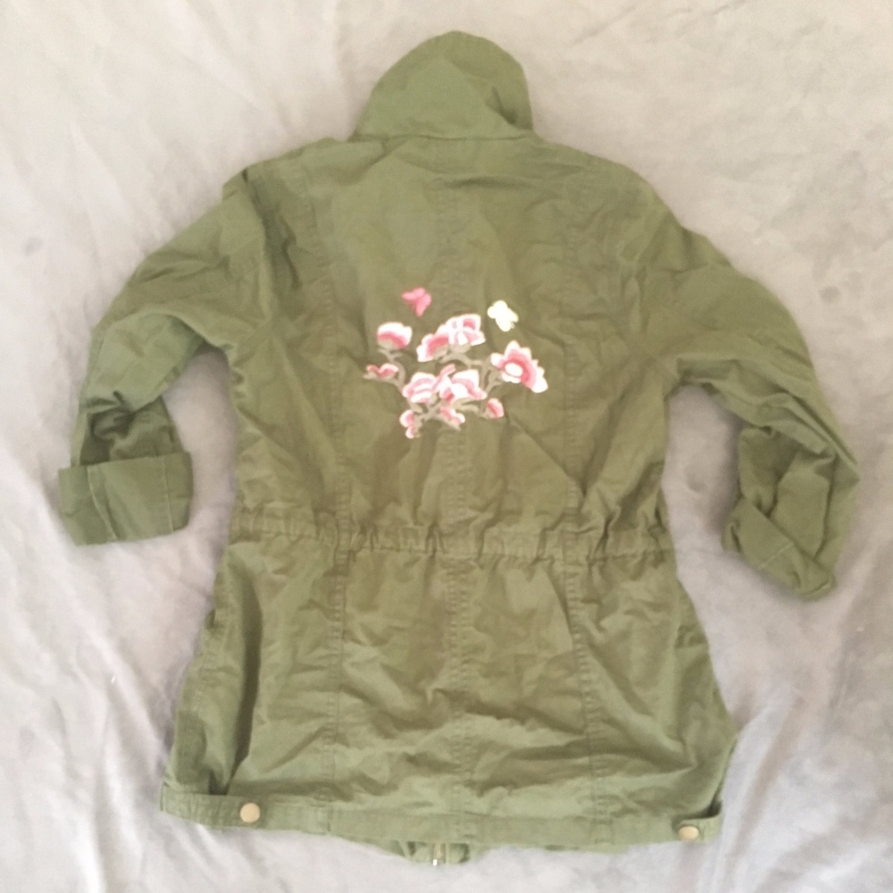 Green Embroidered Jacket